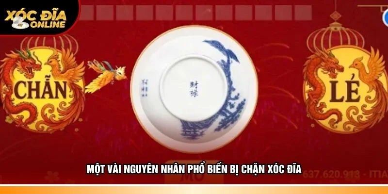 Hiểu rõ nguyên nhân phổ biến bị chặn xóc đĩa