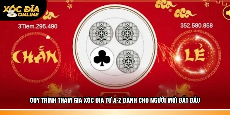 Thao tác tham gia xóc đĩa từ A-Z dành cho người mới bắt đầu