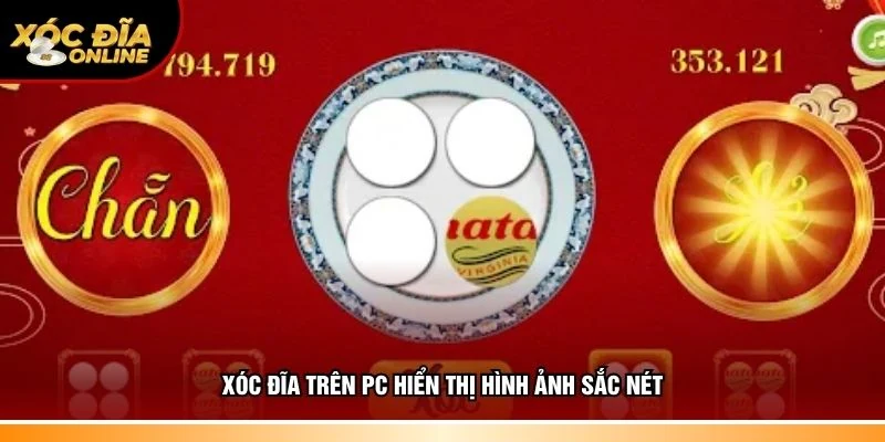 Xóc đĩa trên PC hiển thị hình ảnh rõ ràng